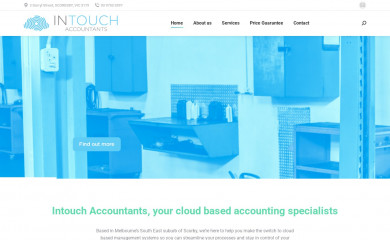 intouchacc.com.au screenshot