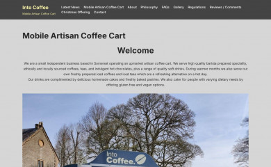 intocoffee.co.uk screenshot