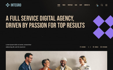 Integro Child Theme screenshot