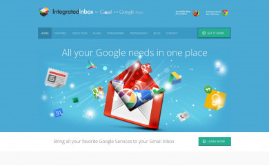integratedinbox.com screenshot