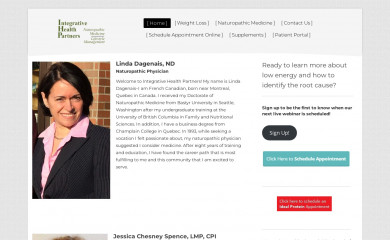 integrativehealthpartners.com screenshot