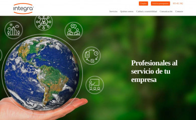 integrafacility.es screenshot