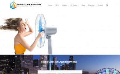 integrityairsolutions.com screenshot