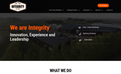 integritybuilt.com screenshot