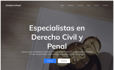 inteligencialegal.cl screenshot