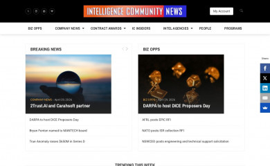 intelligencecommunitynews.com screenshot
