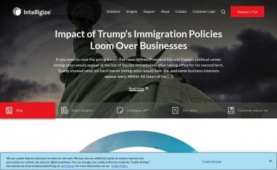 intelligize.com screenshot