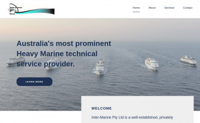 inter-marine.com.au screenshot