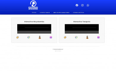 interactivaradio.com screenshot
