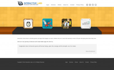 interactive-labs.net screenshot