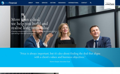 interfinancial.com.au screenshot