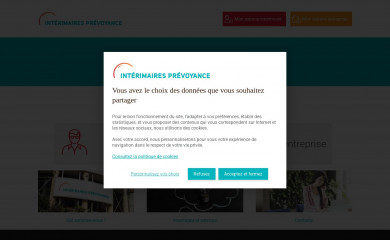 interimairesprevoyance.fr screenshot