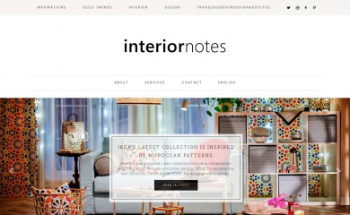 interiornotes.com screenshot