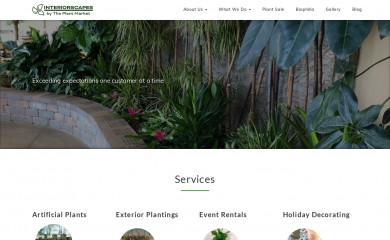 interiorscapes.com screenshot