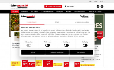 intermarche.be screenshot
