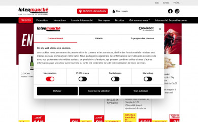 intermarche.be screenshot