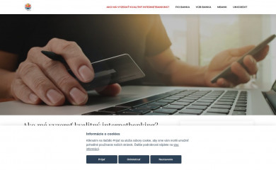 internet-banking.sk screenshot