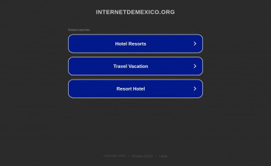 internetdemexico.org screenshot