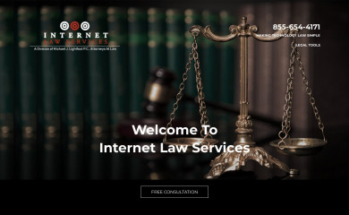 internetlawservices.com screenshot