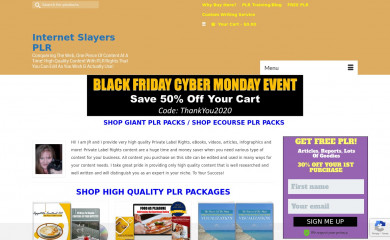 http://internetslayers.com screenshot
