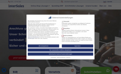 intersales.de screenshot