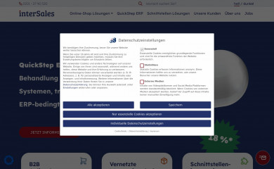 intersales.de screenshot