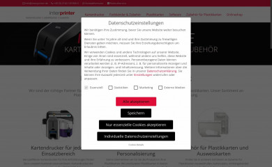 interprinter.de screenshot