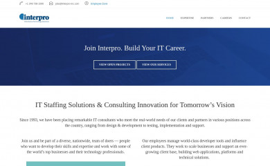 interpro-inc.com screenshot