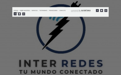 interredes.cl screenshot