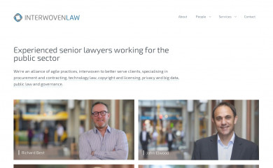 interwovenlaw.co.nz screenshot
