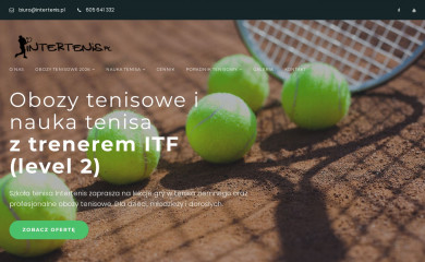 intertenis.pl screenshot
