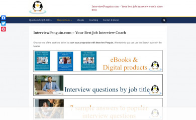 interviewpenguin.com screenshot
