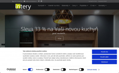 intery-kuchyne.cz screenshot