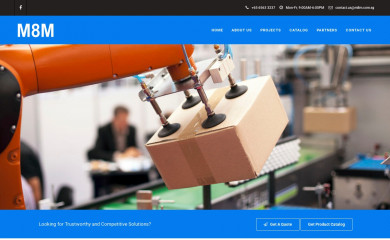 intralogistics-m8m.com screenshot