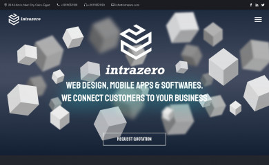 intrazero.com screenshot