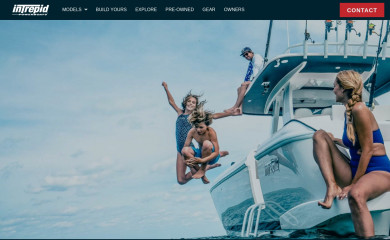 intrepidpowerboats.com screenshot