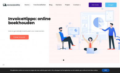 invoicehippo.nl screenshot