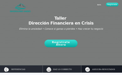 inversionesandes.com screenshot