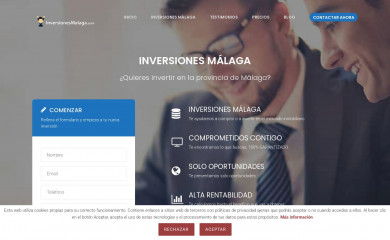 inversionesmalaga.com screenshot