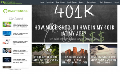 investmentzen.com screenshot