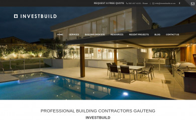 investbuild.co.za screenshot