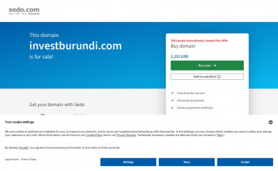 investburundi.com screenshot