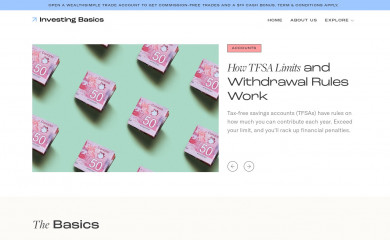 investingbasics.ca screenshot