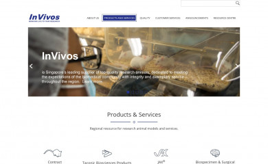 invivos.com.sg screenshot