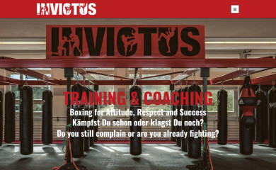 invictus-training.ch screenshot