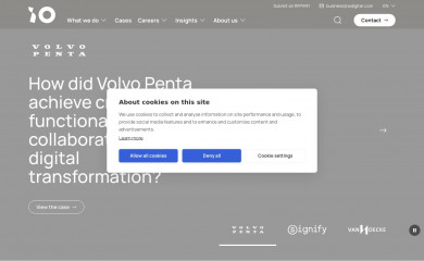 https://www.iodigital.com/ screenshot