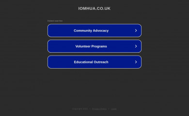 iomhua.co.uk screenshot