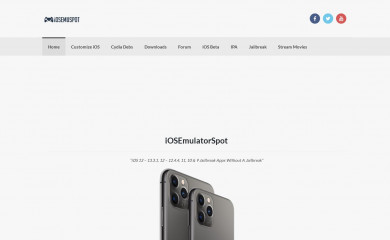 iosemulatorspot.com screenshot