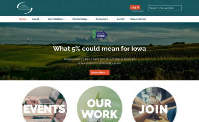 iowacounciloffoundations.org screenshot