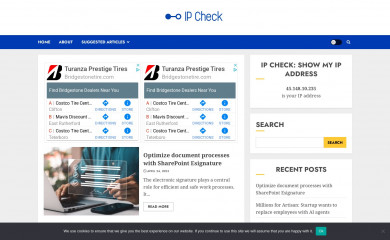 ip-check.info screenshot